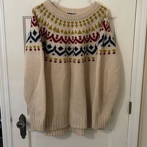 J. Crew fair isle sweater